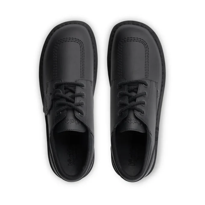 Scarpe da uomo Kick Lo in pelle imbottita, nero Scarpe da uomo Kick Lo in pelle imbottita, nero