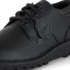 Scarpe da uomo Kick Lo in pelle imbottita, nero Scarpe da uomo Kick Lo in pelle imbottita, nero