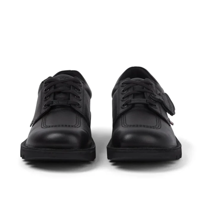 Scarpe da uomo Kick Lo Tab in pelle, nero Scarpe da uomo Kick Lo Tab in pelle, nero