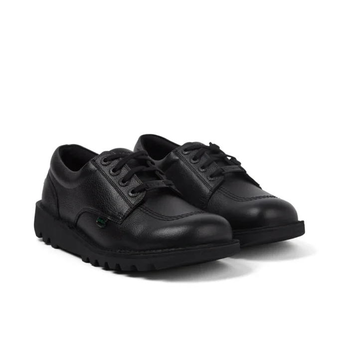 Scarpe da uomo Kick Lo Tab in pelle, nero Scarpe da uomo Kick Lo Tab in pelle, nero