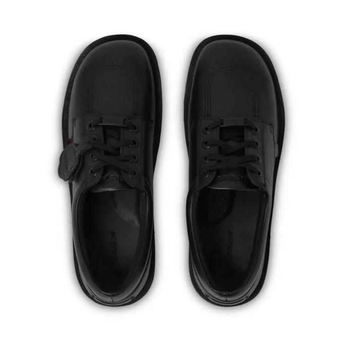 Scarpe da uomo Kick Lo Tab in pelle, nero Scarpe da uomo Kick Lo Tab in pelle, nero