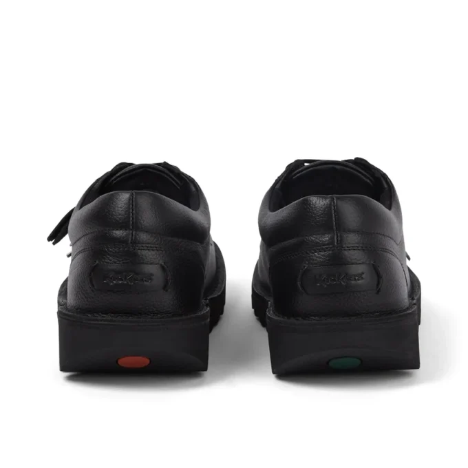 Scarpe da uomo Kick Lo Tab in pelle, nero Scarpe da uomo Kick Lo Tab in pelle, nero