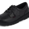 Scarpe da uomo Kick Lo Tab in pelle, nero Scarpe da uomo Kick Lo Tab in pelle, nero