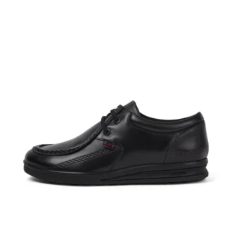 Scarpe da uomo Troiko Wall in pelle, nero