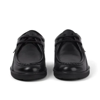 Scarpe da uomo Troiko Wall in pelle, nero