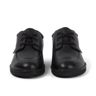 Scarpe in pelle Troiko Lo da ragazzo, nero