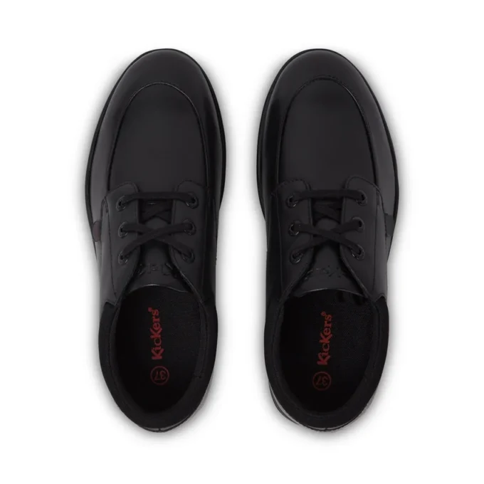 Scarpe in pelle Troiko Lo da ragazzo, nero Scarpe in pelle Troiko Lo da ragazzo, nero