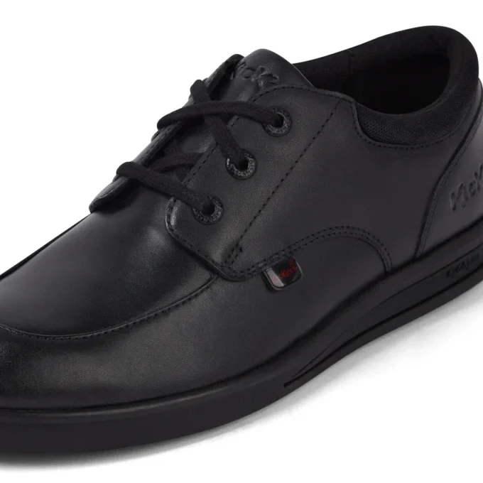 Scarpe in pelle Troiko Lo da ragazzo, nero Scarpe in pelle Troiko Lo da ragazzo, nero