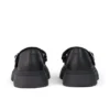 Scarpe Kenzi MJ in pelle nera per ragazze Scarpe Kenzi MJ in pelle nera per ragazze