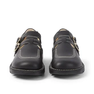 Scarpe Kick T-Bar Goldie unisex per adulti, nere