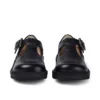 Scarpe Kick T-Bar in similpelle nera per bambine Scarpe Kick T-Bar in similpelle nera per bambine