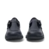 Scarpe Kick T-Bar in similpelle nero per ragazze Scarpe Kick T-Bar in similpelle nero per ragazze
