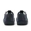Scarpe Kick T-Bar in similpelle nero per ragazze Scarpe Kick T-Bar in similpelle nero per ragazze
