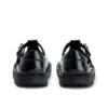 Scarpe Kick T-Bar in similpelle verniciata per bambine, nero Scarpe Kick T-Bar in similpelle verniciata per bambine, nero