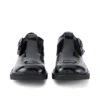 Scarpe Kick T-Bar in vernice nera da ragazza Scarpe Kick T-Bar in vernice nera da ragazza