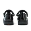 Scarpe Kick T-Bar in vernice nera da ragazza Scarpe Kick T-Bar in vernice nera da ragazza