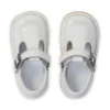 Scarpe Kick T-Bar per bambine, bianco Scarpe Kick T-Bar per bambine, bianco