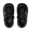 Scarpe Kick T-Bar per bambine in vernice nera Scarpe Kick T-Bar per bambine in vernice nera