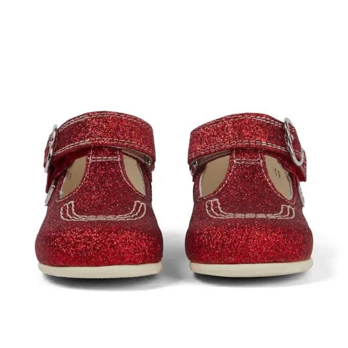 Scarpe Kick T Glitter Unisex per neonati – Rosso Scarpe Kick T Glitter Unisex per neonati – Rosso