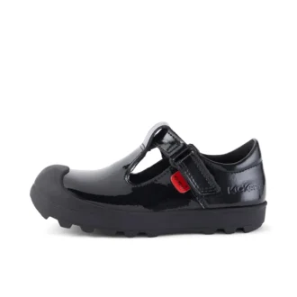 Scarpe Plunk Mj in vernice nera per bambine