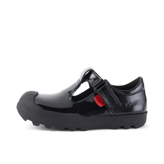 Scarpe Plunk Mj in vernice nera per bambine Scarpe Plunk Mj in vernice nera per bambine