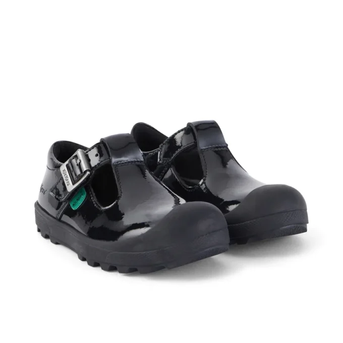 Scarpe Plunk Mj in vernice nera per bambine Scarpe Plunk Mj in vernice nera per bambine