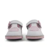 Scarpe T-Bar Wave in pelle per bambina, bianco Scarpe T-Bar Wave in pelle per bambina, bianco