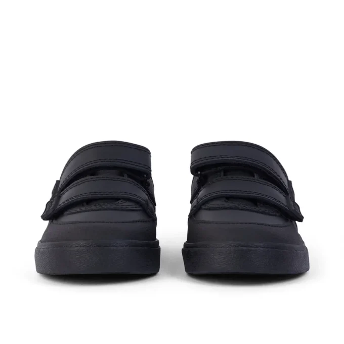 Scarpe Tovni Scuff Lo in pelle nera per bambini Scarpe Tovni Scuff Lo in pelle nera per bambini