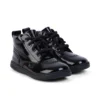 Scarpe unisex per neonati Playflex Hi in vernice stropicciata, nero Scarpe unisex per neonati Playflex Hi in vernice stropicciata, nero