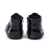 Scarpe unisex per neonati Playflex Hi in vernice stropicciata, nero Scarpe unisex per neonati Playflex Hi in vernice stropicciata, nero