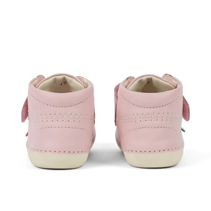 Scarpe unisex Softer Hi Baby in pelle rosa chiaro Scarpe unisex Softer Hi Baby in pelle rosa chiaro
