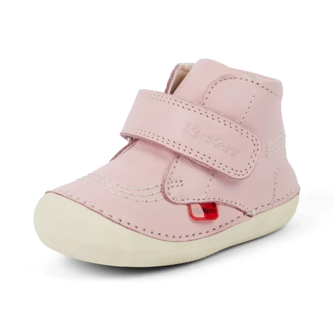 Scarpe unisex Softer Hi Baby in pelle rosa chiaro Scarpe unisex Softer Hi Baby in pelle rosa chiaro