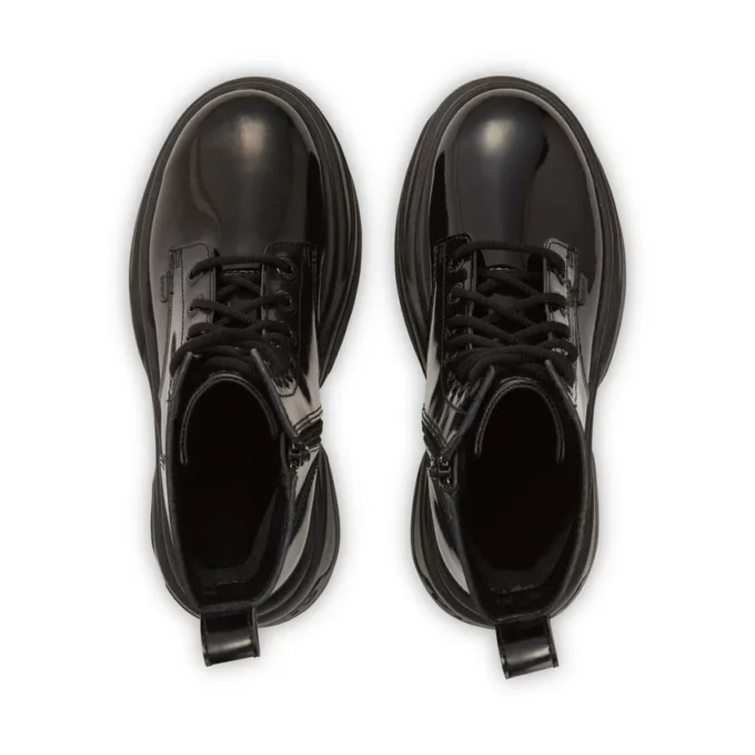 Stivale Kade unisex per adulti in vernice nera Stivale Kade unisex per adulti in vernice nera