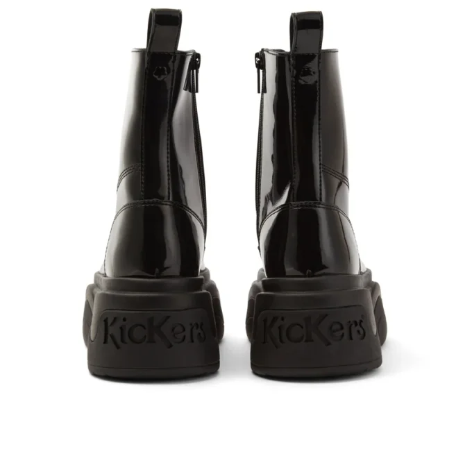 Stivale Kade unisex per adulti in vernice nera Stivale Kade unisex per adulti in vernice nera