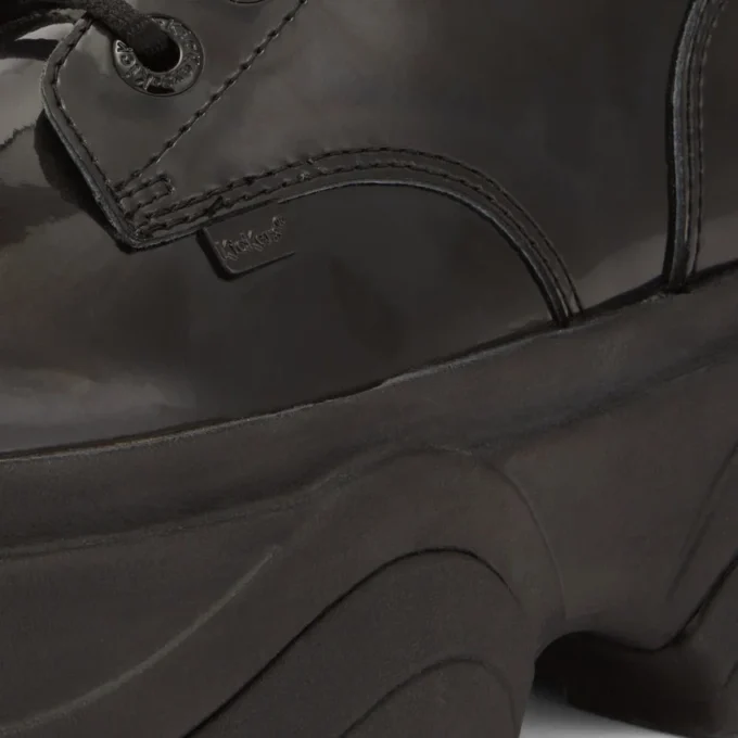 Stivale Kade unisex per adulti in vernice nera Stivale Kade unisex per adulti in vernice nera