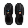 Stivaletti Kenzi da ragazza in pelle nera con ciondolo Stivaletti Kenzi da ragazza in pelle nera con ciondolo