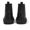 Stivaletti Kenzi da ragazza in pelle nera con ciondolo Stivaletti Kenzi da ragazza in pelle nera con ciondolo