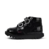 Stivaletti Kick Hi Meadow in vernice nera per neonate Stivaletti Kick Hi Meadow in vernice nera per neonate