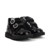 Stivaletti Kick Hi Meadow in vernice nera per neonate Stivaletti Kick Hi Meadow in vernice nera per neonate