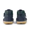 Stivaletti Kick Hi Roll ZigZag in pelle blu navy per neonati Stivaletti Kick Hi Roll ZigZag in pelle blu navy per neonati