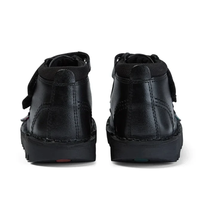Stivaletti Kick Hi Scuff in pelle nera per neonati maschi Stivaletti Kick Hi Scuff in pelle nera per neonati maschi