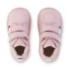 Stivaletti unisex Kick Hi Roll in pelle rosa chiaro Stivaletti unisex Kick Hi Roll in pelle rosa chiaro