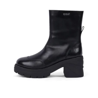 Stivali Edie da donna in pelle nera