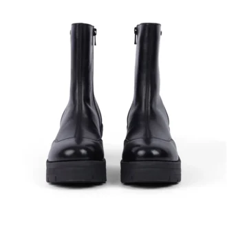 Stivali Edie da donna in pelle nera