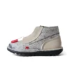 Stivali in pelle ACW* Kick Hi unisex per adulti, bianchi Stivali in pelle ACW* Kick Hi unisex per adulti, bianchi
