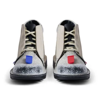 Stivali in pelle ACW* Kick Hi unisex per adulti, bianchi Stivali in pelle ACW* Kick Hi unisex per adulti, bianchi