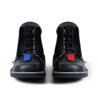 Stivali in pelle ACW* Kick Hi unisex per adulti, neri