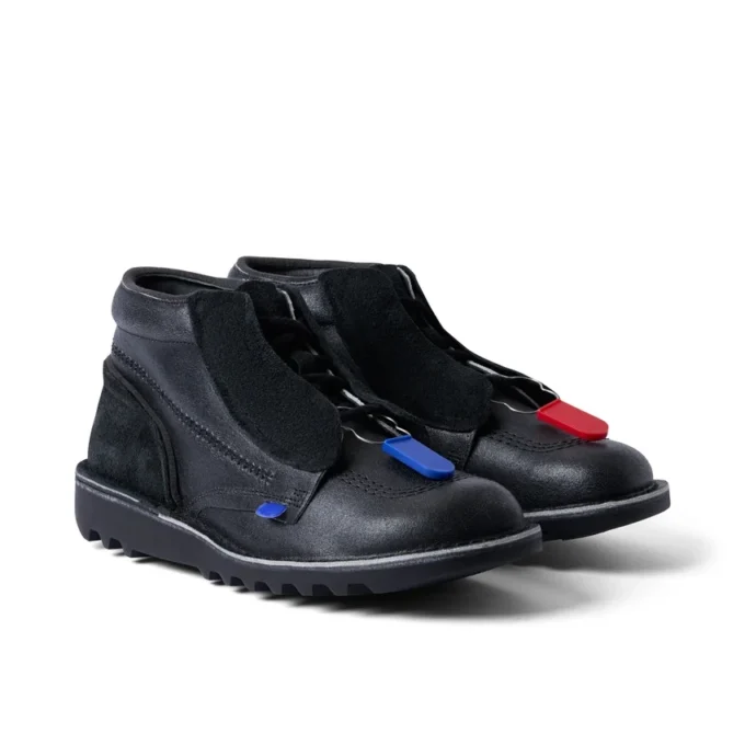 Stivali in pelle ACW* Kick Hi unisex per adulti, neri Stivali in pelle ACW* Kick Hi unisex per adulti, neri