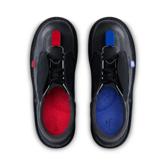 Stivali in pelle ACW* Kick Hi unisex per adulti, neri Stivali in pelle ACW* Kick Hi unisex per adulti, neri