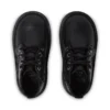 Stivali in pelle Adlar Hi Scallop per bambine, neri Stivali in pelle Adlar Hi Scallop per bambine, neri
